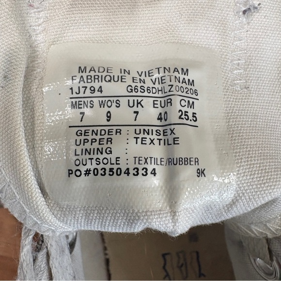 Converse Chuck Taylor All Star Gray Low Top Canvas Sneakers size Mens 7 Womens 9 - Picture 4 of 13